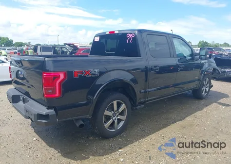 2015 Ford F-150 Lariat из США, поврежденный, VIN 1FTEW1EG5FFA66324